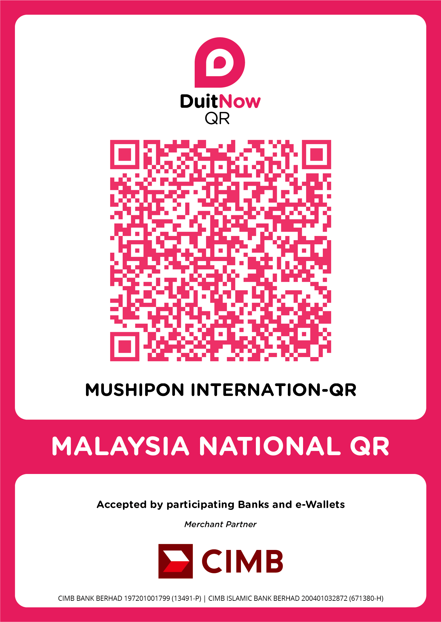 Scan to Pay